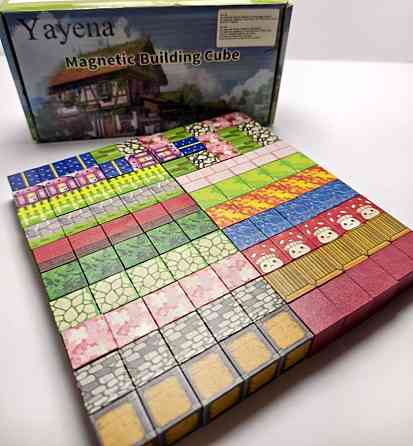 Конструктор магнитный Майнкрафт 100 блоков Харьков