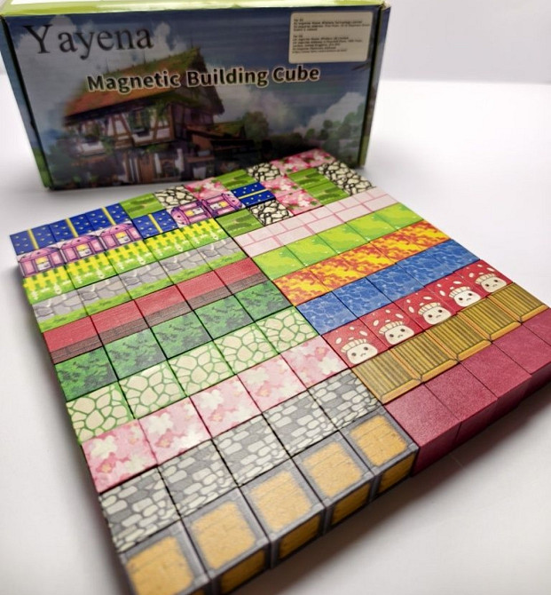 Конструктор магнитный Майнкрафт 100 блоков Харьков - изображение 6