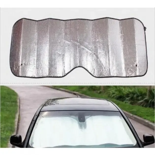 Солнцезащитная шторка на лобовое стекло 140*70 см Коломыя - изображение 2