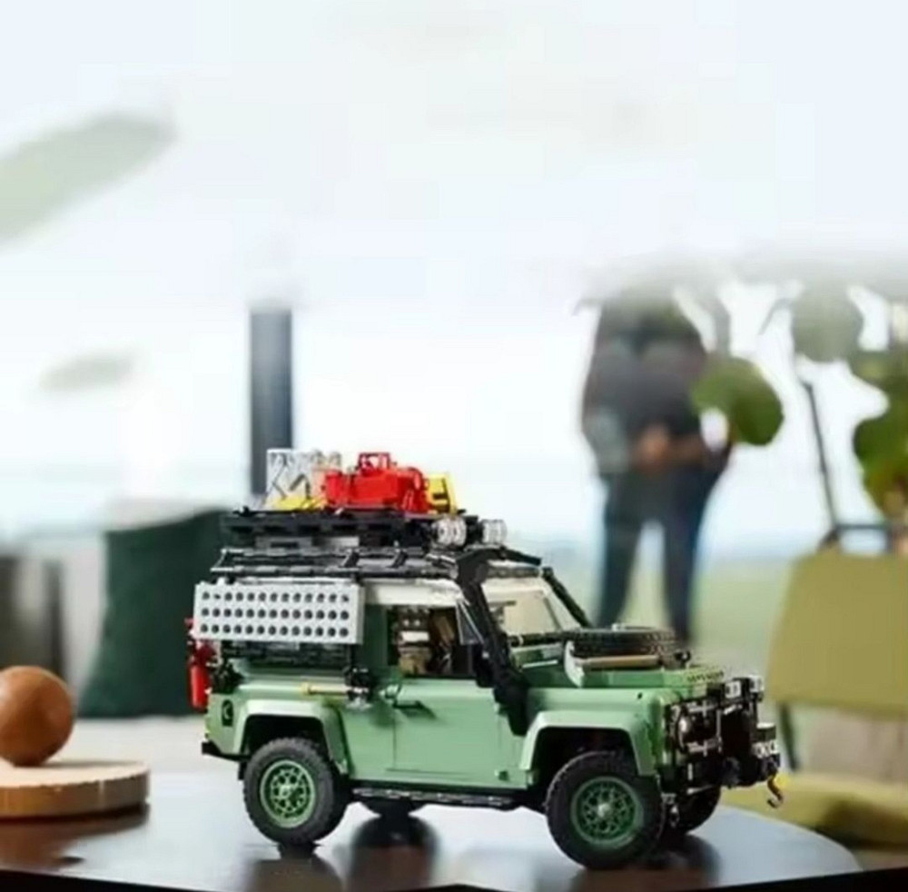Конструктор машика  Land Rover Retro Defender 90   2336 (деталей)маштаб 1:10 Лендровер класік Киев - изображение 7