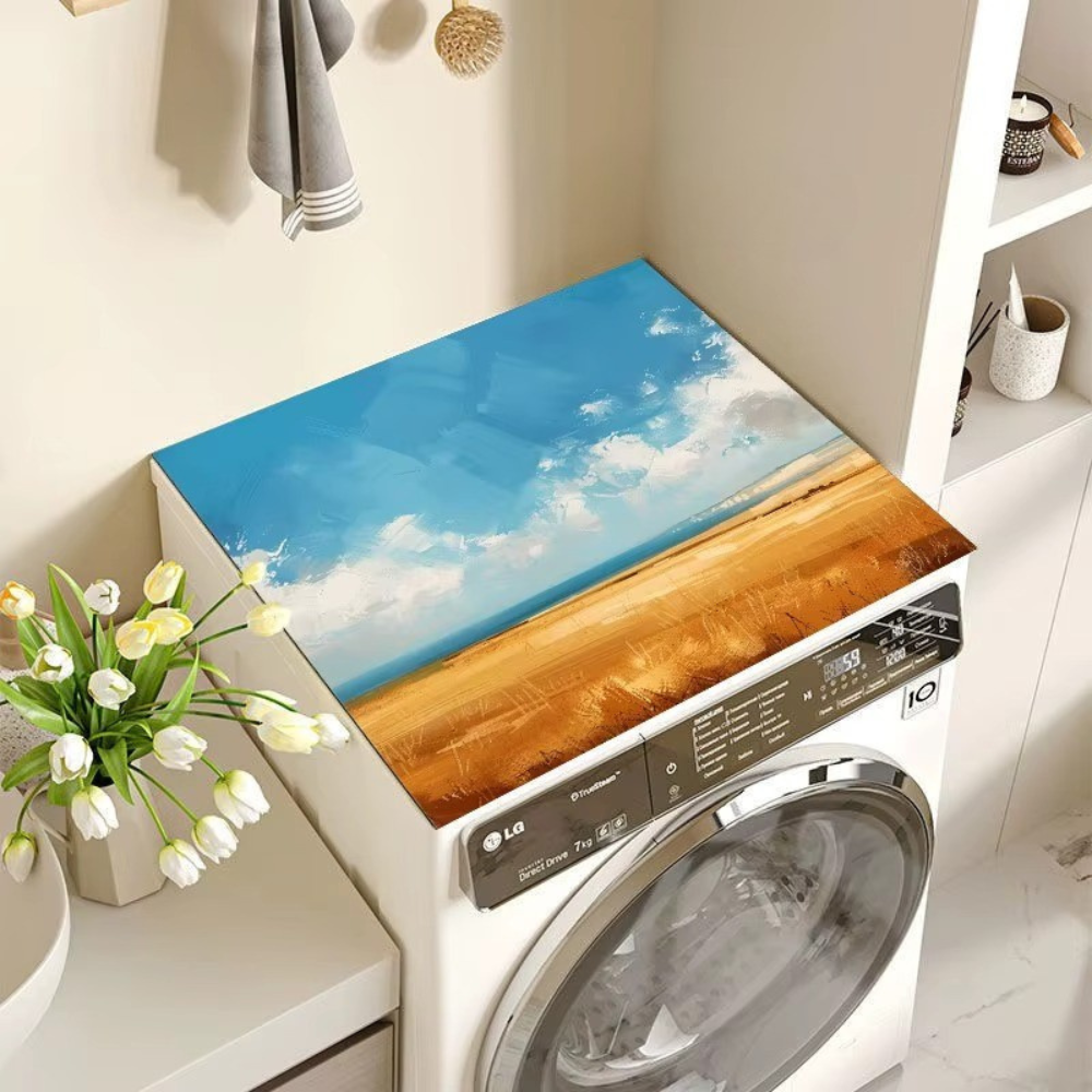 Коврик на стиральную машину защитный для бытовой техники абсорбирующий,резиновый, 60х60см 