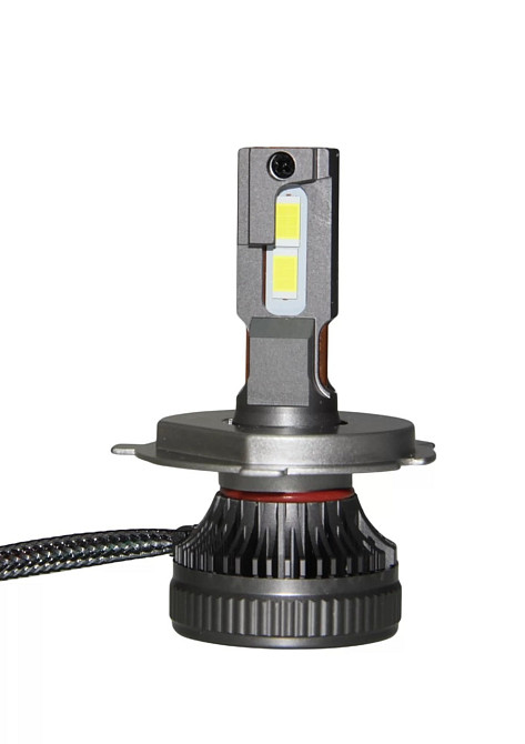 Комплект светодиодных ламп QLine DualVision H4 (P43t) 65W Canbus 6000K 12V Харьков - изображение 2