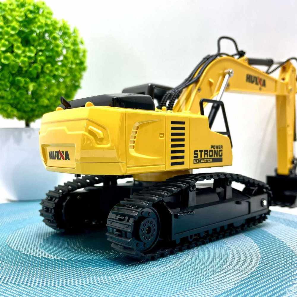 Набір машин будтехніка Huina Екскаватор та Вантажівка для перевезення техніки на радіокеруванні (1319) Чернігів - фото 5
