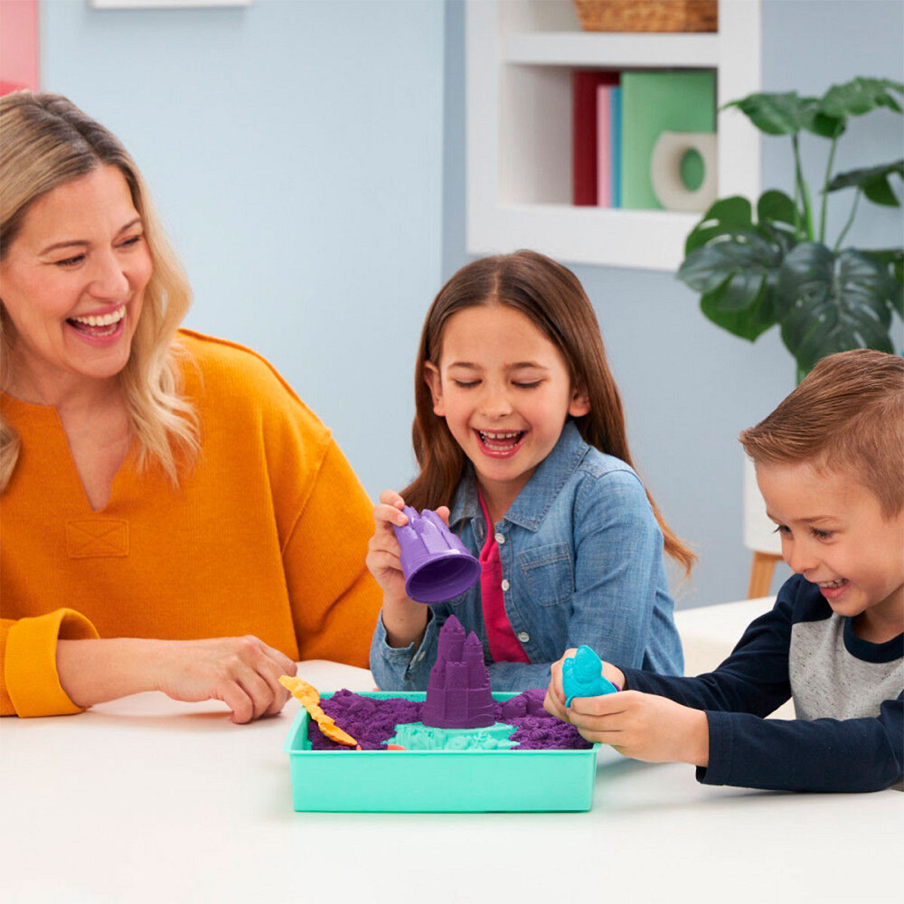 Набір піску для дитячої творчості - Kinetic Sand V2 Замок з піску Днепр - изображение 9