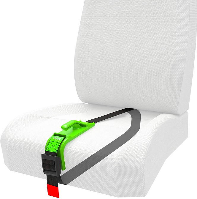 Ремінь безпеки для вагітних регулятор положення ременя авто комфортний адаптер захист животика зелений Київ - фото 1