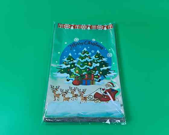 Фольгований пакет Н.Г (25*40) No41 Merry Christmas (100 шт.) Харків