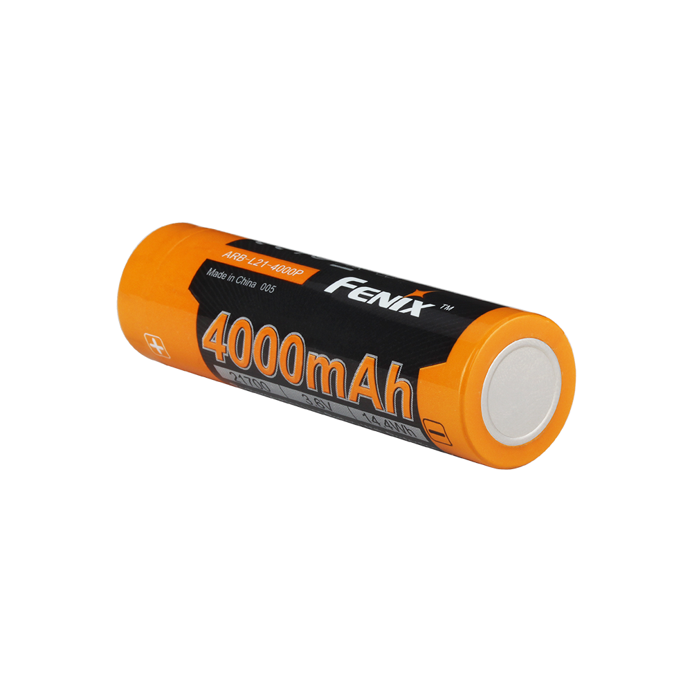 Аккумулятор 21700 Fenix 4000mAh 3.6V (Черно-желтый) Киев - изображение 3