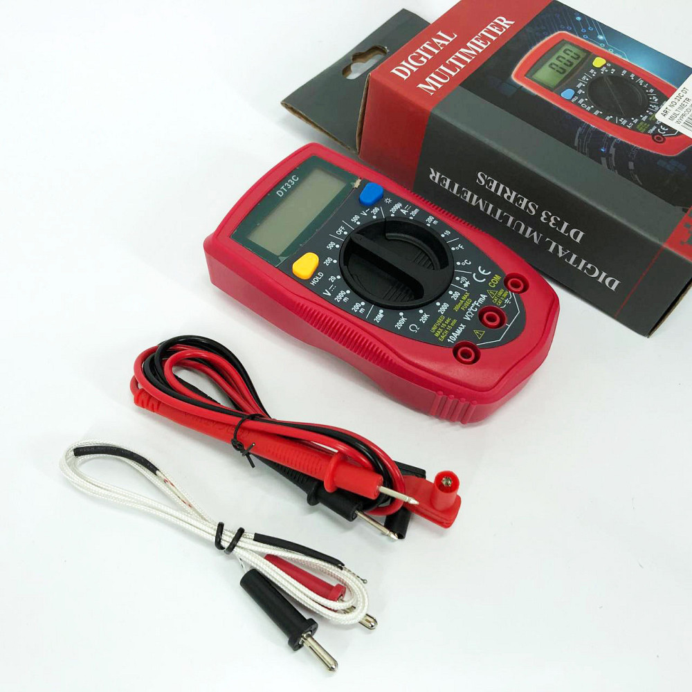 Мультиметр для автомобиля 33 C DT DIGITAL, Современные цифровые мультиметры, XA-771 Тестер профессиональный Киев - изображение 3