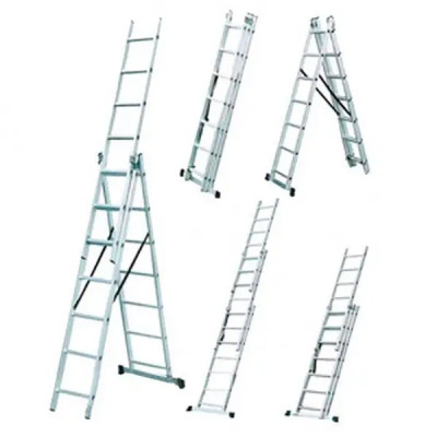 Драбина Werk універсальна LZ3211B (3х11) (35277) Вінниця - фото 1