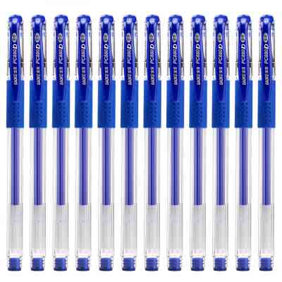 Ручка гелевая Baoke с гриппом 0.5 мм, синяя (PEN-BAO-PC880D-BL) Винница