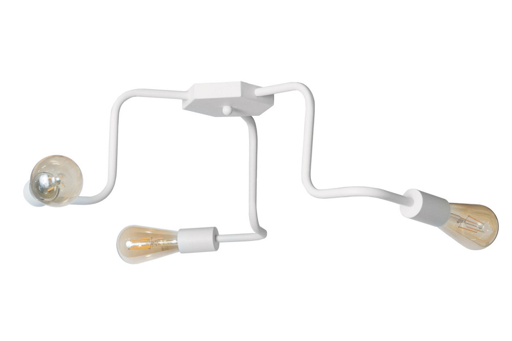 Потолочная люстра паук белая на 3 лампы Laminari NL 17503-3 WH Одесса - изображение 4