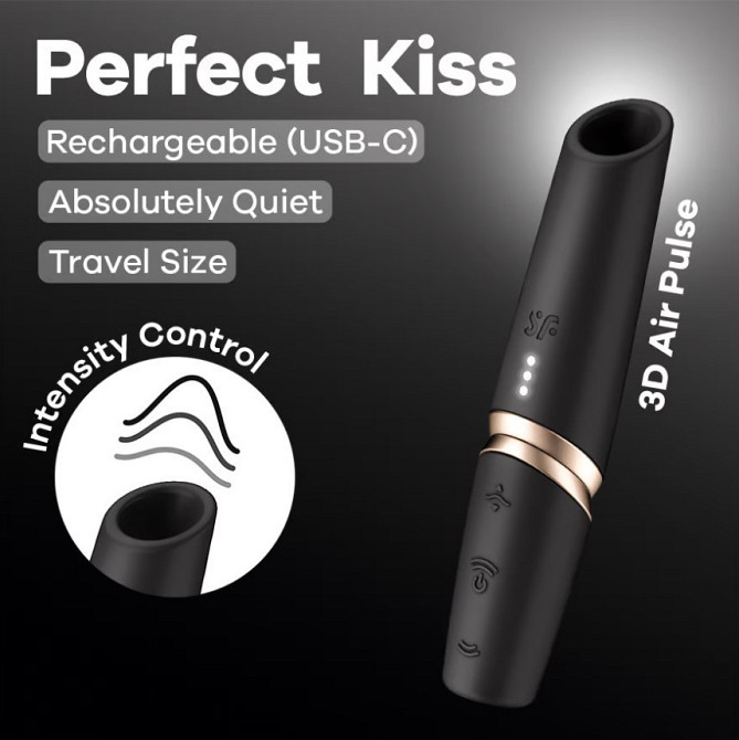 Клиторальный стимулятор - Perfect Kiss Sex Aura Киев - изображение 1