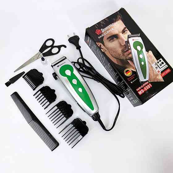 Портативна ручна машинка для стрижки волосся Domotec, Машинка для точної стрижки бороди і волосся UW-66 Івано-Франківськ