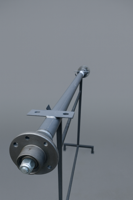 Балка 162 см маточина 2101 для причепа під жигулівське колеса посилена (товщина 6 мм) Вінниця - фото 1