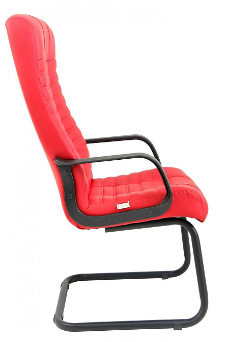 Офісне Конференційне Крісло Richman Atlant Fly 2210 CF Пластік Червоне Київ - фото 3