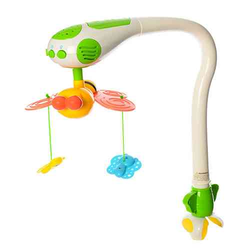 Детская карусель с подвесками на кроватку WS6805 с проектором неба Винница