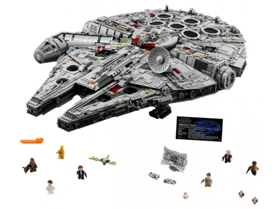 Конструктор Star Wars Сокол тысячелетия, 7541 деталей совместимый с lego лего Киев