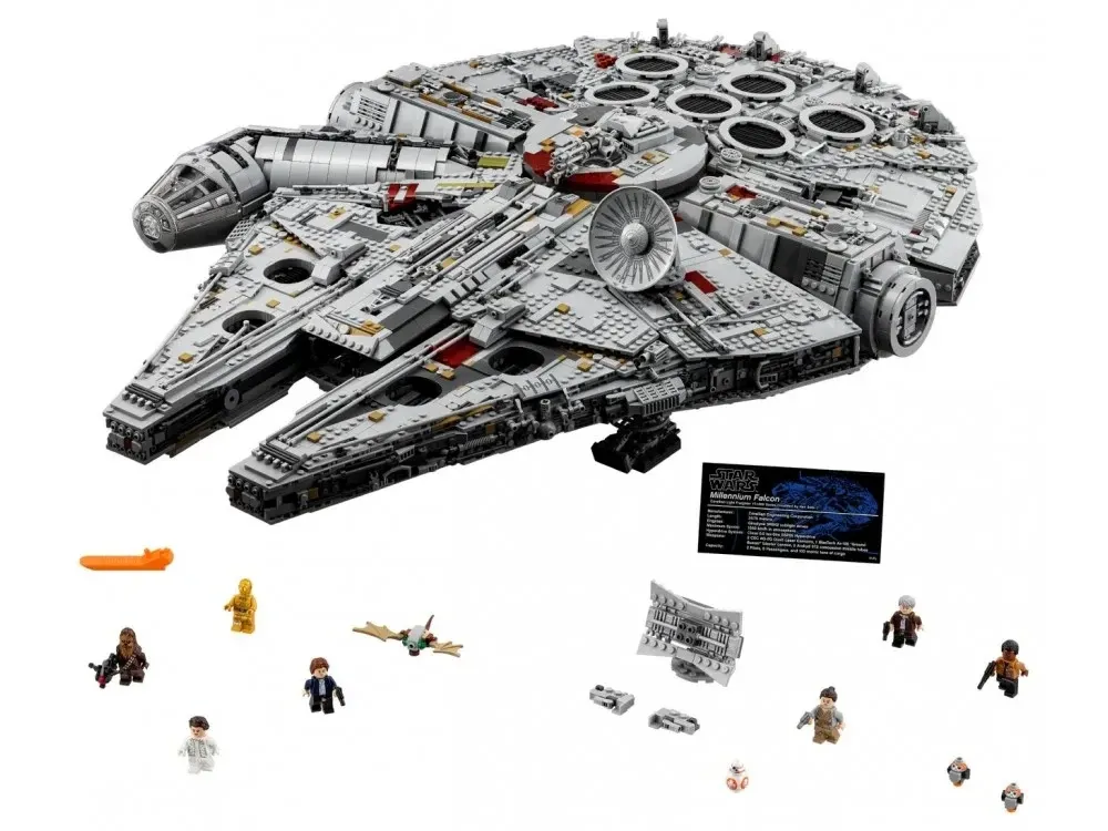 Конструктор Star Wars Сокол тысячелетия, 7541 деталей совместимый с lego лего Киев - изображение 1