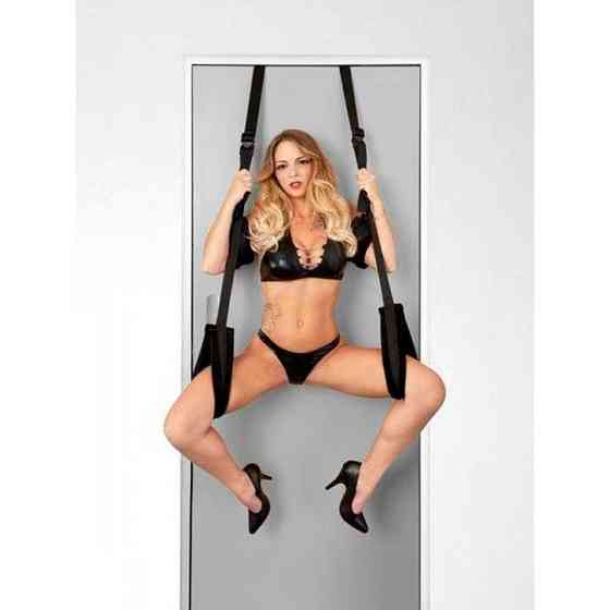 Секс-гойдалка на дверях Tentation Door Straps for Bad - Чорний- Садо-мазо Вінниця