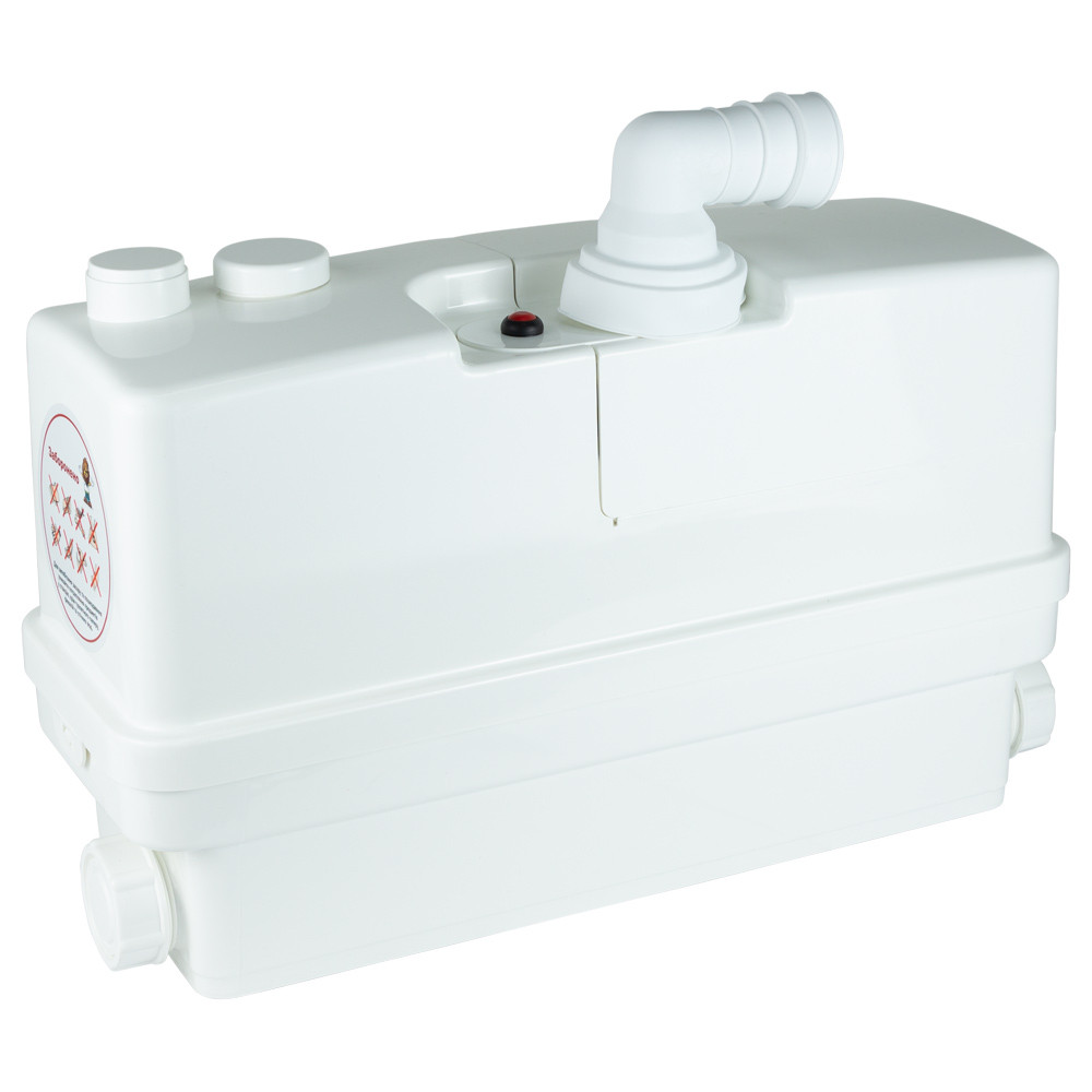 LEO Станция канализационная 0.6кВт Hmax 8.5м Qmax 110л/мин 3 входа LEO 3.0 WC601С (776918) Киев - изображение 3