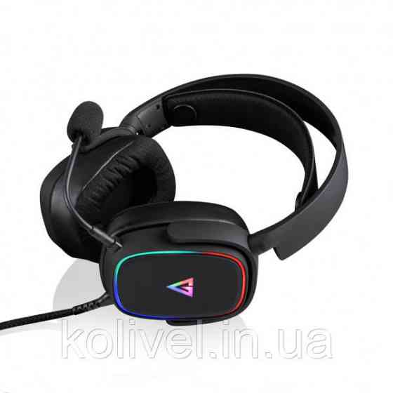 Ігрова гарнітура Modecom Volcano RGB Prometheus 7.1 Black USB (S-MC-899-PROMETHEUS-100) Киев