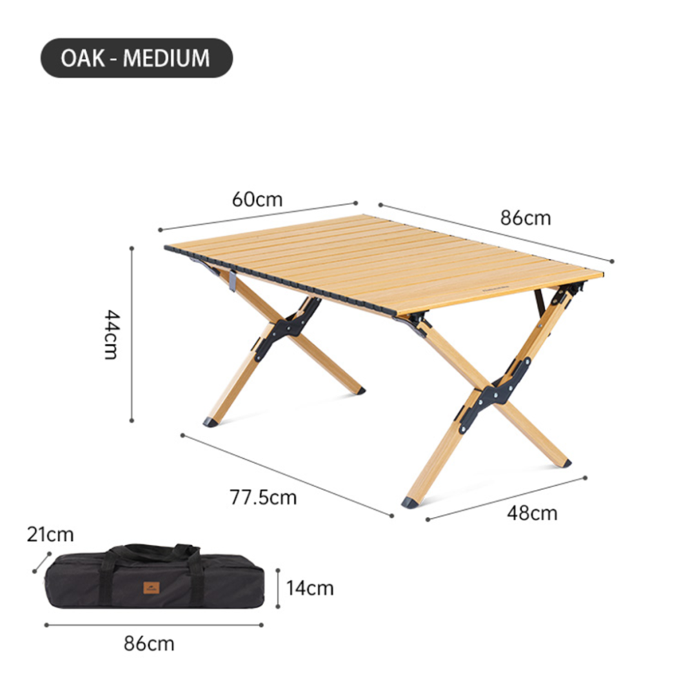 Розкладний туристичний стіл Naturehike CNK2300JU010 алюміній (Бежовий) розмір M Вінниця - фото 3