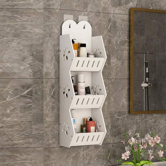 Полка для ванной с тремя уровнями, органайзер для шампуней и косметики, 45×12×10 см Каменец-Подольский