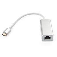 Перехідник USB-C to RJ45 Ethernet 1000Mbps aluminium Vinga (VCPATC2GBLNS) Киев - изображение 1