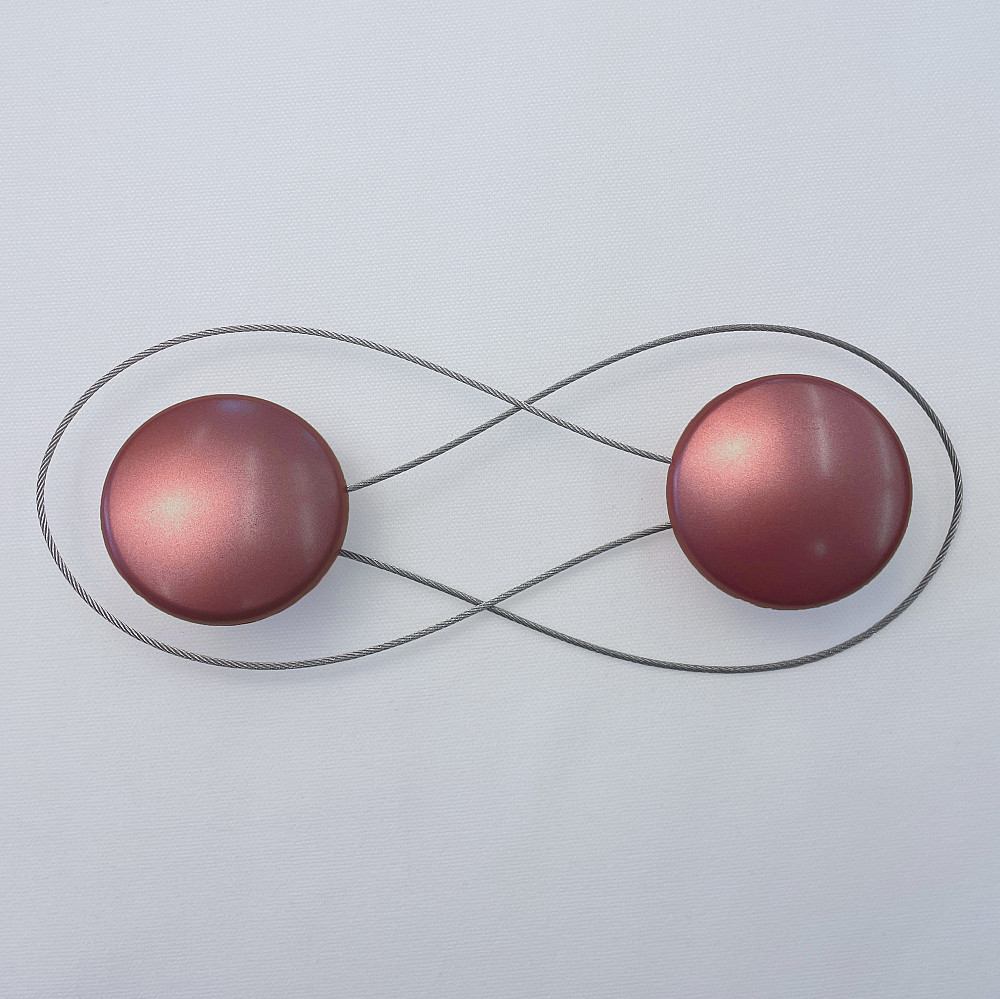 Магниты для штор и гардин Круг 2 шт Коралловый (81-291) Киев - изображение 6