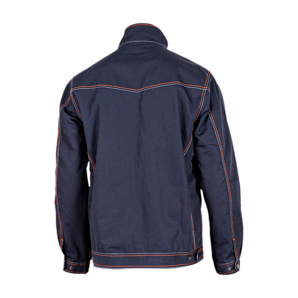 Куртка рабочая с оранжевой молнией Sizam Sheffield XL Ровно - изображение 3