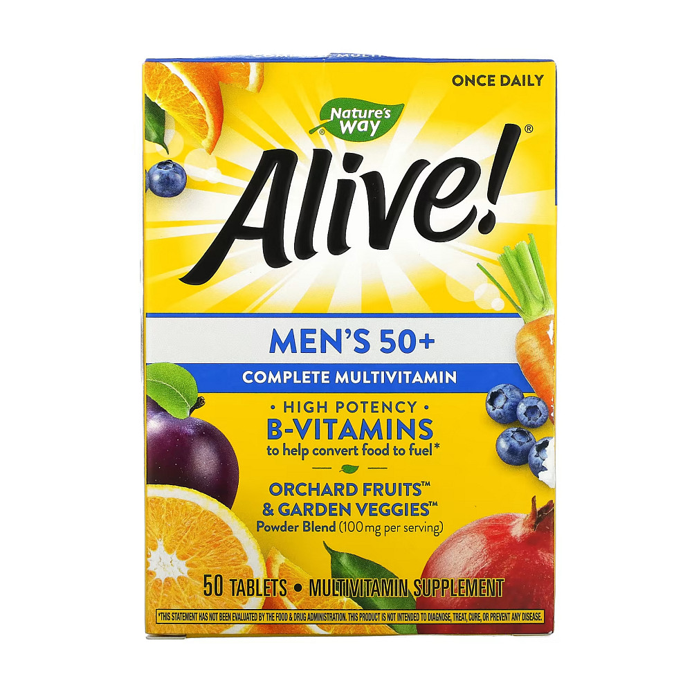 Комплекс для мужчин 50+ Nature's Way Men's 50+ Complete Multivitamin - 50 tabs Луцк - изображение 1