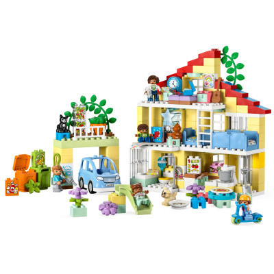 Конструктор LEGO DUPLO Семейный дом 3 в 1 218 деталей (10994) Винница - изображение 8