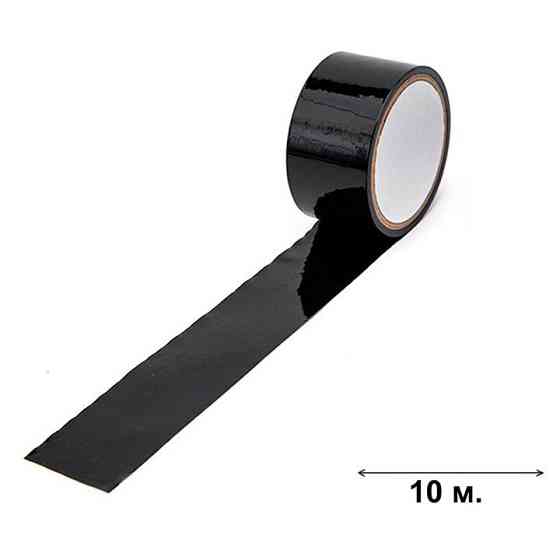 Скотч для бондажу - Чорний - Садо-мазо Вінниця