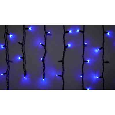 Гірлянда Delux ICICLE 75 LED 2 x 0.7 м IP44 EN Синій/черный (90016593) Вінниця