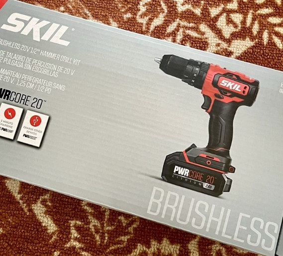 Ударный бесщеточный шуруповерт SKIL HD529402 PWR Core 20, 2Ah батарея. Харьков - изображение 7