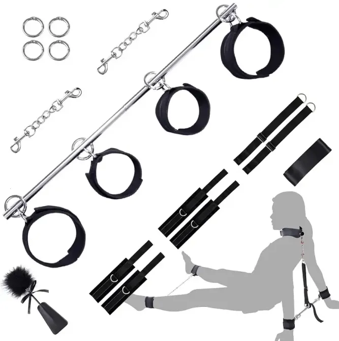 БДСМ-набор LOCKINK YEAHWOW Door Swing & Leg Spreader Bondage set Львов - изображение 1