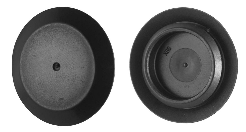 Заглушки, Заглушка без отвору Чорний Розміри (мм): T-34 F-25.1 H-6.35. Марка автомобіля: Модель: МНОГО Київ - фото 1