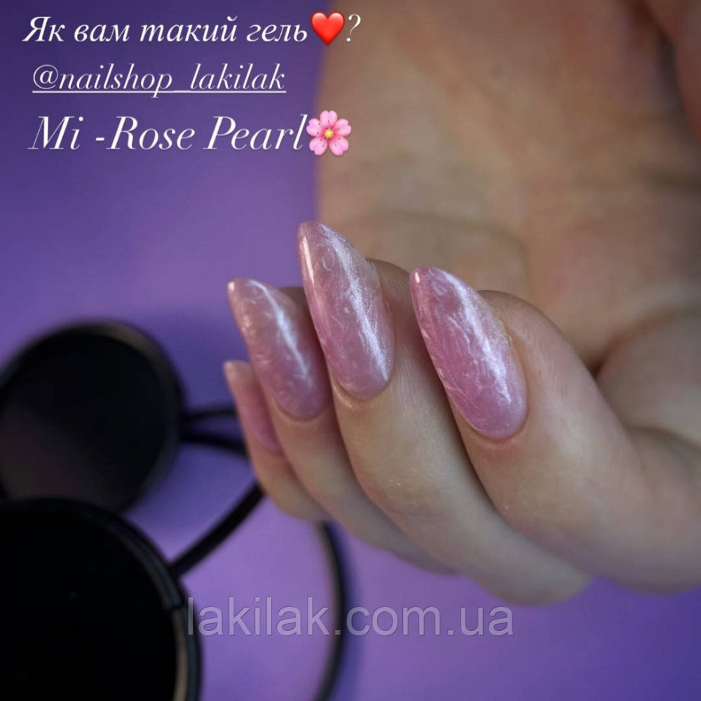 Перлинний гель для нарощення Mi Rose Pearl 30мл Херсон - изображение 1