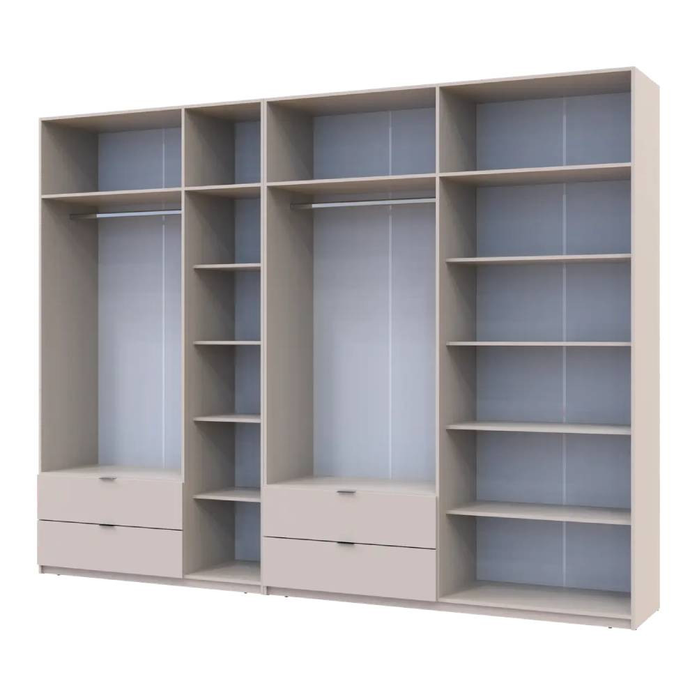 Шафа для одягу Doros Лукас Кашемір 3+4 ДСП 315х50х240 DRS-011719 (42005136) Львів - фото 3