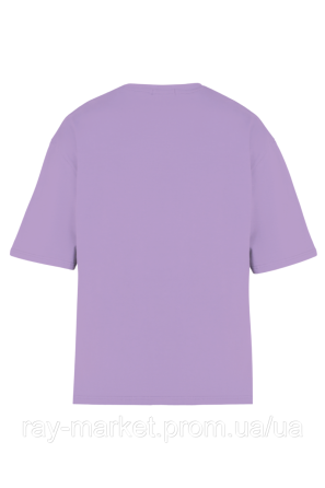 Футболка оверсайз RAY OVERSIZE женская лиловая (U0104W-Lilac) Киев
