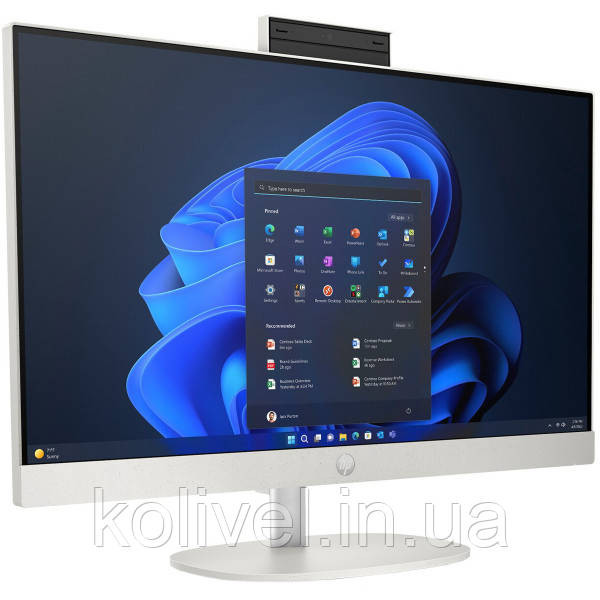 Моноблок 23.8'' HP ProOne 245 G10 Ryzen 5 7520U/16Gb/SSD512Gb/Cam/WiFi/W11P64/Shell White (884Z9EA) Киев - изображение 2