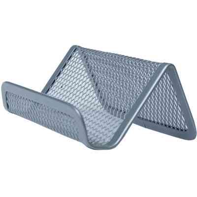 Подставка для визиток Buromax металлическая, серебристая (BM.6225-24) Винница