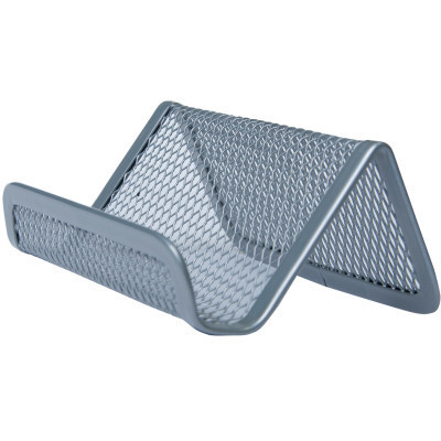 Подставка для визиток Buromax металлическая, серебристая (BM.6225-24) Винница - изображение 1