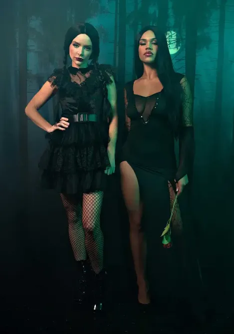 Еротичний костюм Мортіші Аддамс Leg Avenue Sexy Spooky Morticia M Львів - фото 7