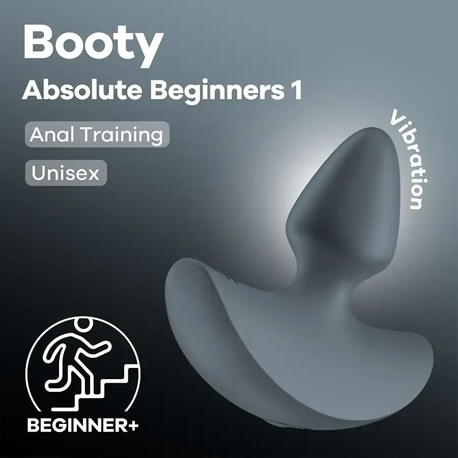 Анальна вібропробка Satisfyer Booty Absolute Beginners 1, для початківців Львів - фото 6
