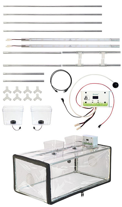 Пророщувач побутовий для насіння, мікрозелені та розсади GreenCap L Metaplant з фітосвітлом та зволо Бориспіль - фото 2