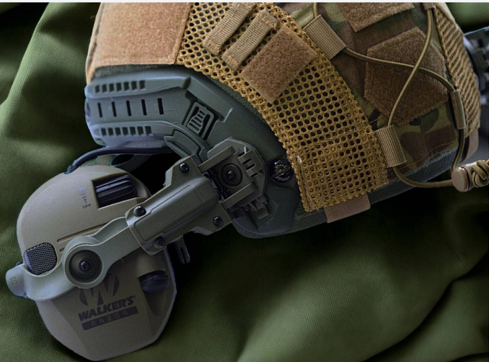 Комплект! Наушники Walker's Razor Slim +крепление чебурашки Валкерс. Харьков - изображение 1