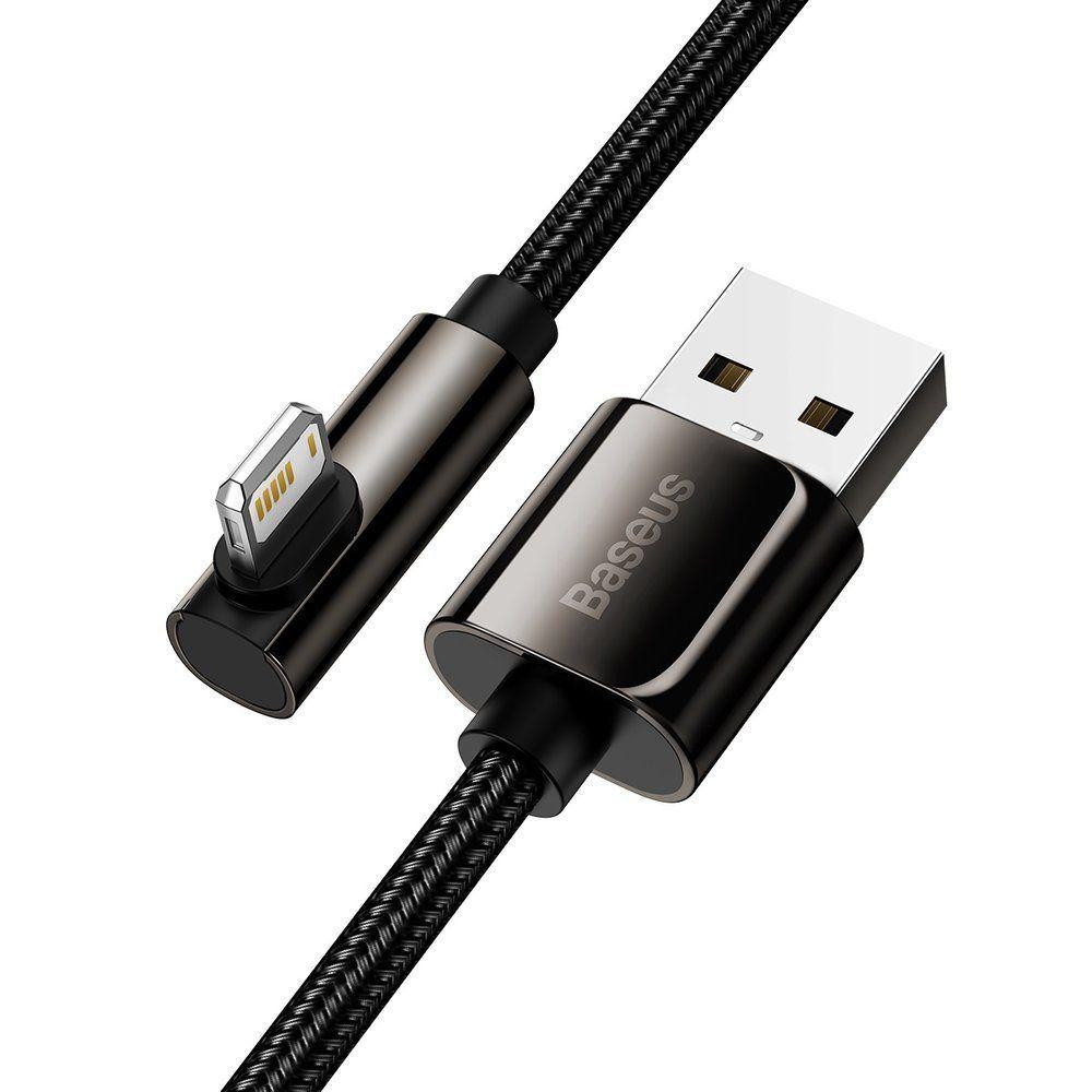 Кабель Lightning Baseus Legend Series Elbow CALCS-A01 (Черный, 1м, 2.4A) Николаев - изображение 3