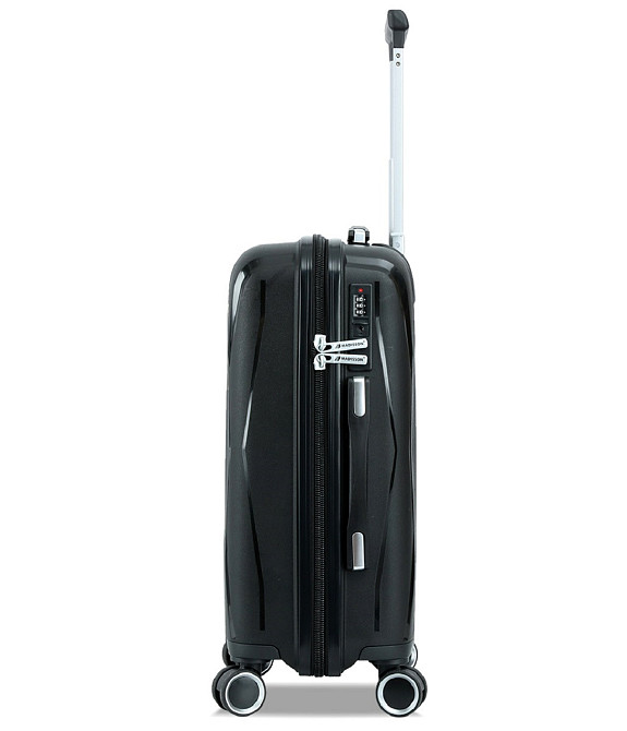 Чемодан полипропиленовый MADISSON 51103 малый 55 см черный Киев - изображение 3