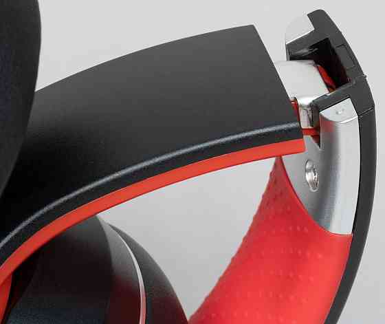 Бездротові накладні навушники з мікрофоном Lenovo HD200 Bluetooth складна гарнітура для ігор з шумозаглушенням, червоно-чорний Запоріжжя
